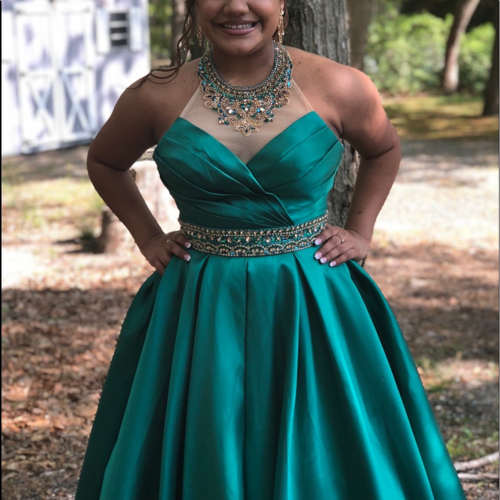 Emerald Prom Dress